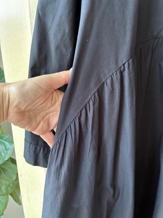 Vestido Zara Negro Manga Larga