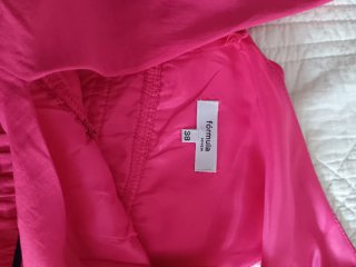 Vestido de verano tirantes rosa