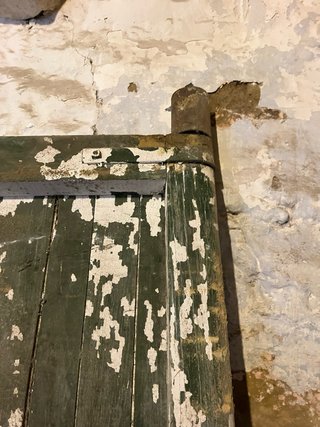 Puerta doble madera maciza exterior