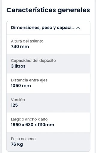Moto Sunco Dingo 125cc Marrón/Blanca