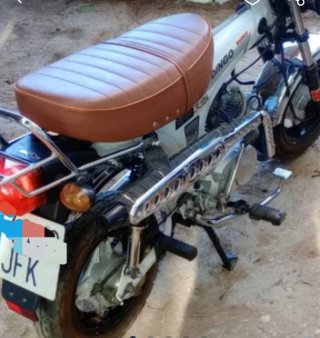 Moto Sunco Dingo 125cc Marrón/Blanca
