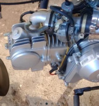 Moto Sunco Dingo 125cc Marrón/Blanca