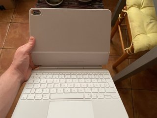 iPad Air 128GB WiFi + Cellular Gris Funda/teclado