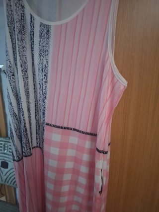 Vestido largo estampado tirantes talla única