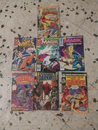 Lote 31 comics americanos años 60, 70 y 80.