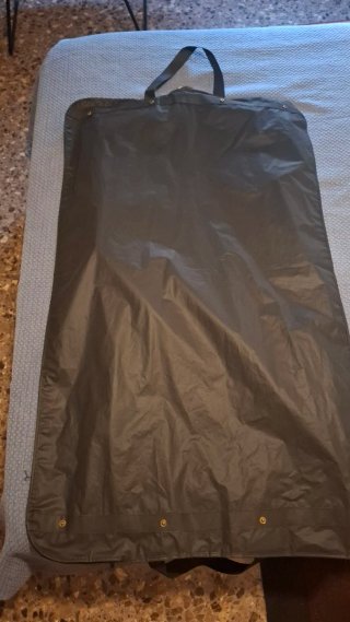 Chaqueta Piel Massimo Dutti Azul Marino