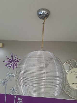 Lámpara colgante metálica de aluminio