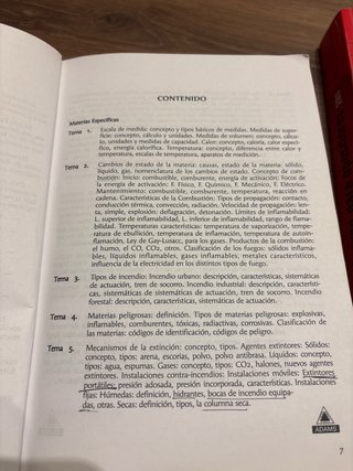 Bomberos refuerzo para opositores Test Psicotecnic