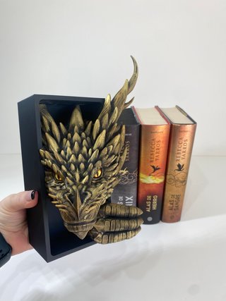 Figura Cabeza Dragón Impresa 3D