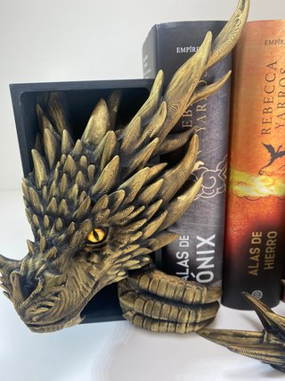Figura Cabeza Dragón Impresa 3D