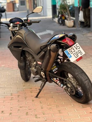 Yamaha XT 660 X Supermotard Negra