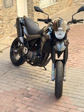 Yamaha XT 660 X Supermotard Negra