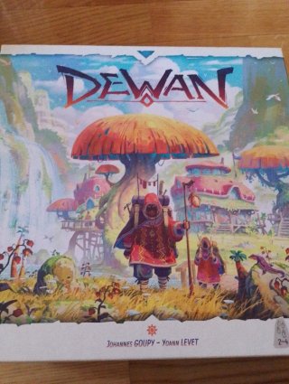 Dewan juego de mesa. Solo tiene dos partidas.