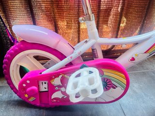 Bicicleta infantil Unicornio 14' piñón fijo