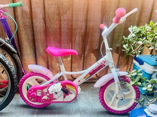 Bicicleta infantil Unicornio 14' piñón fijo
