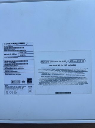 MacBook Air M2 azul marino
