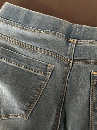 Pantalones vaqueros elásticos niña 10 años Okaïdi