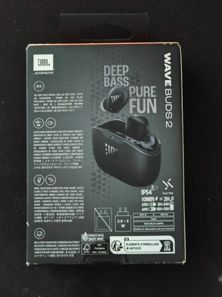 JBL Wave Buds 2 Cuffie True Wireless Nere