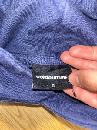 Sudadera Cold Culture  sparkly azul