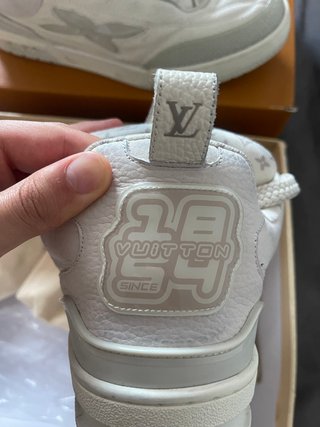 Louis Vuitton Zapatillas Skate Grises y Blancas