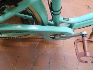 Bicicleta Paseo Niña Elops Mint