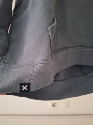 Sudadera Blue Banana azul con parche