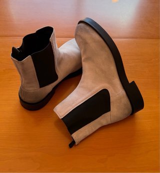 Botines Chelsea Zara Ante Edición Limitada