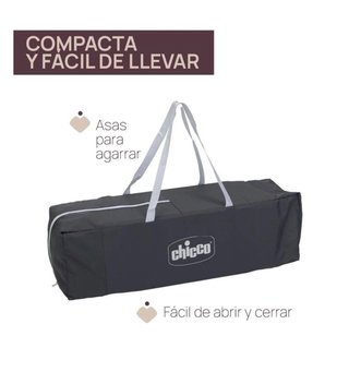 Cuna de viaje con colchón