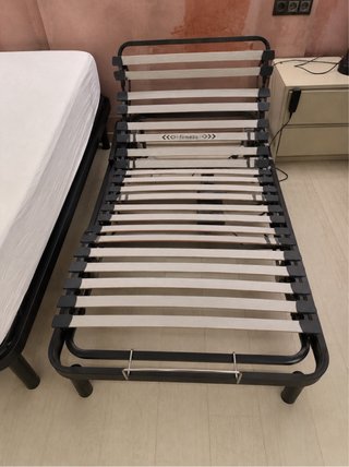 2 Camas Articuladas Individuales con Colchón
