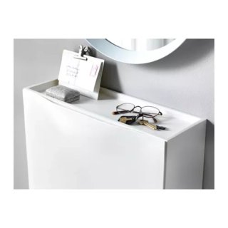 2 Zapateros Trones Ikea Blancos