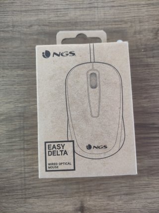 Ratón NGS Easy Delta - Negro