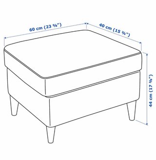 Solo oggi: poltrona gialla Ikea con poggiapiedi