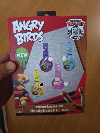 Auriculares Bluetooth Power Locus P2 Angry Birds