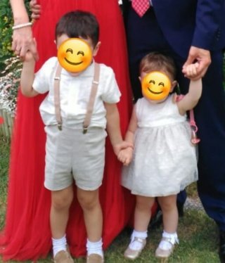 Vestido ceremonia 18 meses