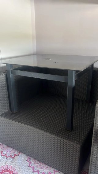 Conjunto sofá de jardín