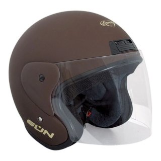 Casco jet Stormer Sun Chocolate