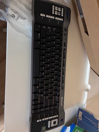 Teclado Microsoft Media Center XP Inalámbrico