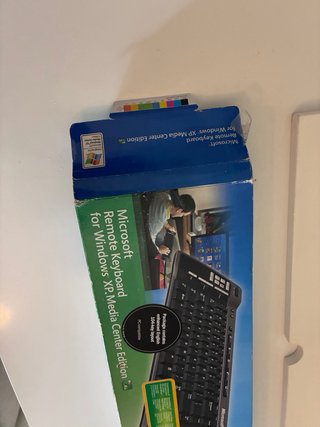 Teclado Microsoft Media Center XP Inalámbrico
