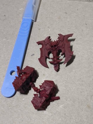 Bits Warhammer Hacha y Martillos khorne caos