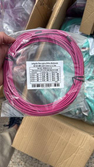 Cable Fibra Óptica LC/UPC-LC/UPCOM3/4 varios tipos