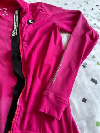 Maillot manga larga Pissei fucsia M Primapelle