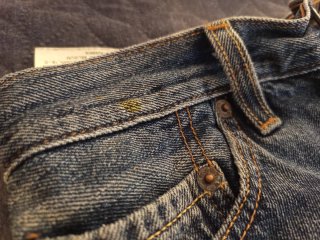 Shorts vaqueros Levi's deshilachados azules Talla