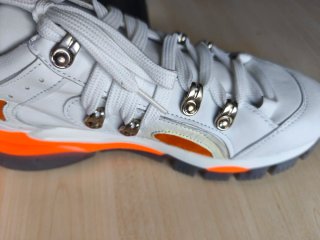 Scarpe Rebel Queen 38 bianco arancio