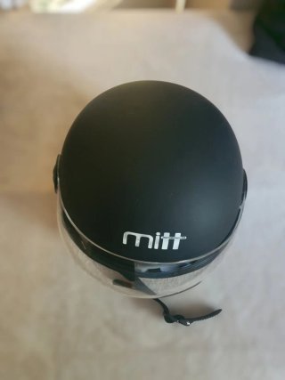 Casco Moto Mitt  Negro