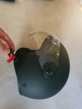 Casco Moto Mitt  Negro