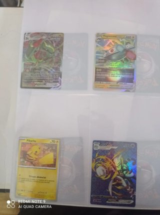 Lote Cartas Pokémon V Darkrai, Machamp, Calyrex