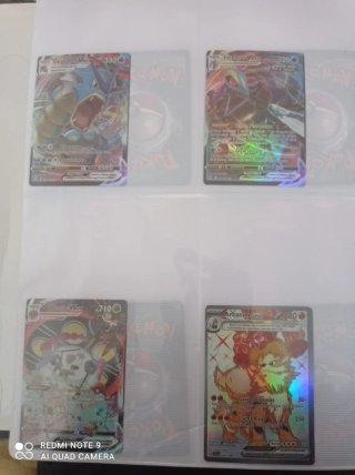 Lote Cartas Pokémon V Darkrai, Machamp, Calyrex