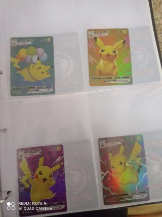 Lote Cartas Pokémon V Darkrai, Machamp, Calyrex