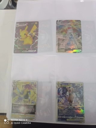 Lote Cartas Pokémon V Darkrai, Machamp, Calyrex