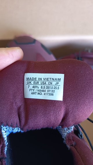Zapatillas Salomon Marrón/Rojo
